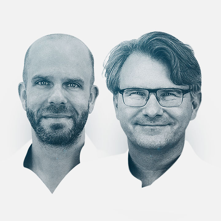 Tim Kröger und Friedrich Schwandt, Gründer des deutschen Online-Portals für Statistik Statista
